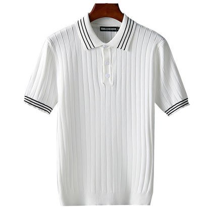 Urban Gents | Ice Silk Knit Polo
