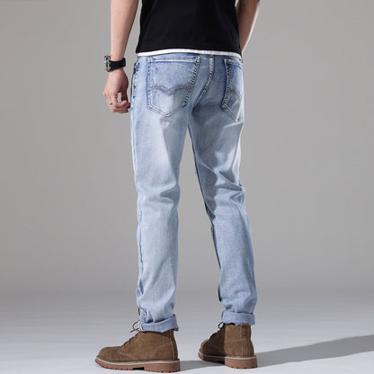 Urban Gents | Slim-Fit Ripped Jeans