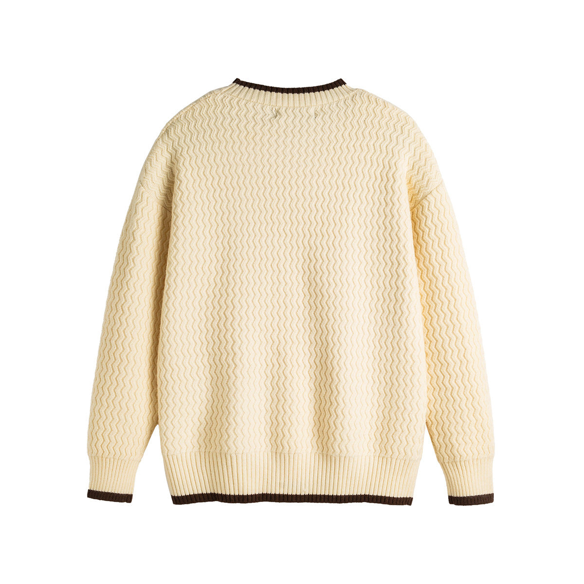 Men's Knitted Round Neck Sweater