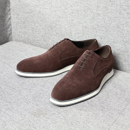 Elegant Suede Oxford Shoes