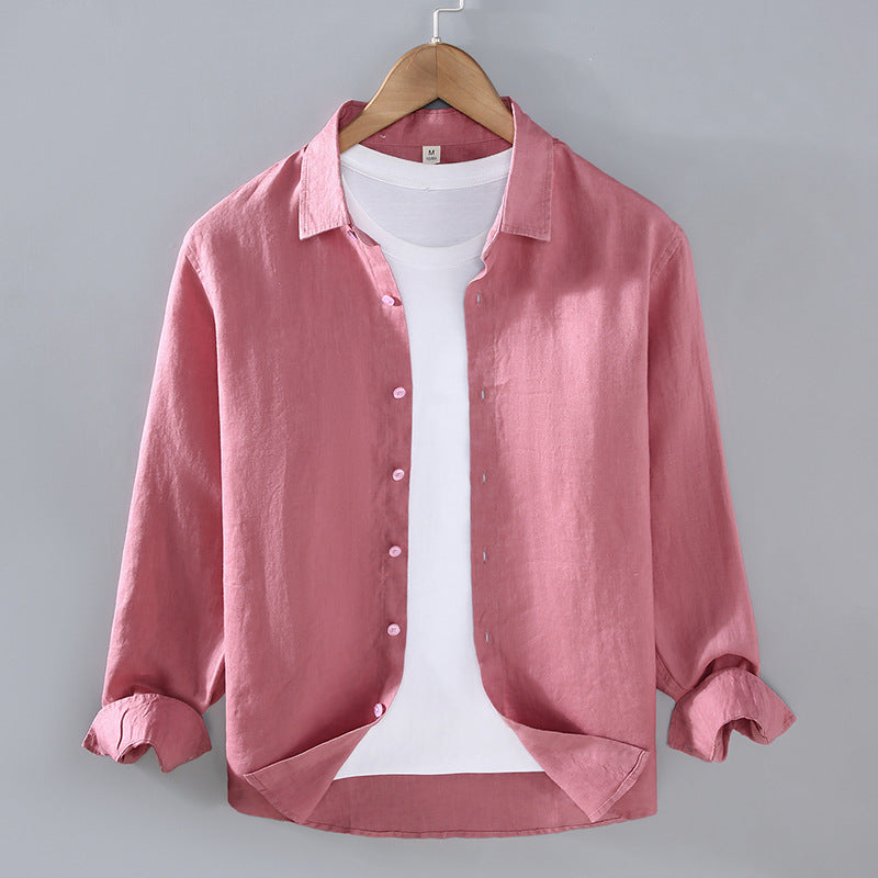 Urban Gents | Pure linen casual shirt