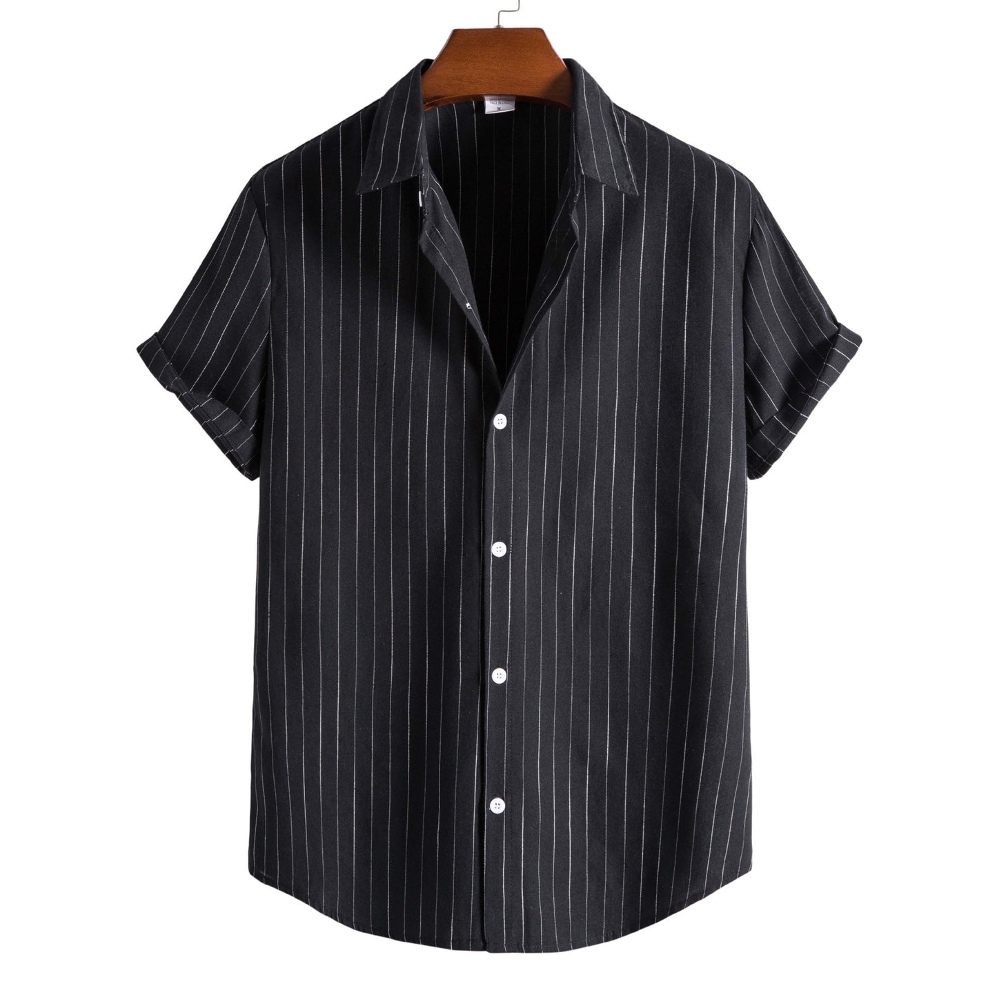 Men's Striped Short Sleeve Shirt