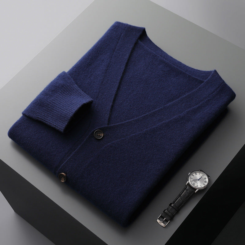 Urban Gents | V-Neck Wool Cardigan