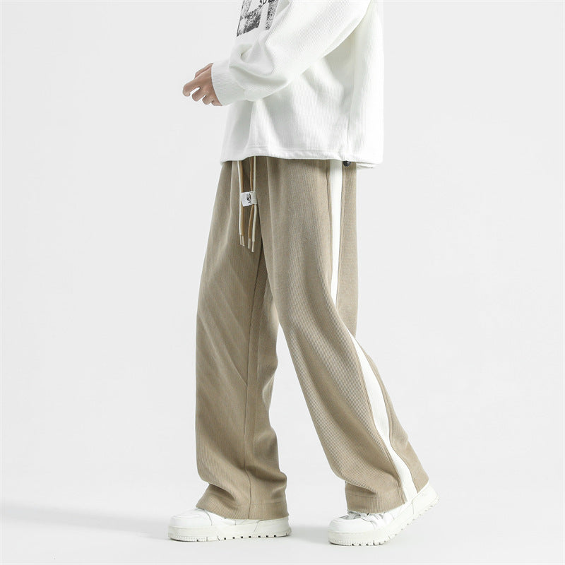 Urban Gents | Loose Corduroy Straight Pants