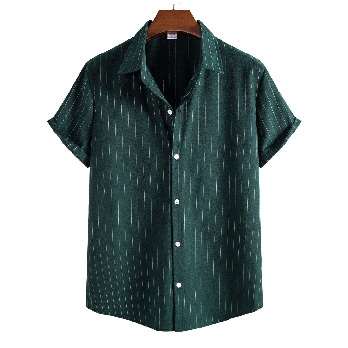 Men's Striped Short Sleeve Shirt