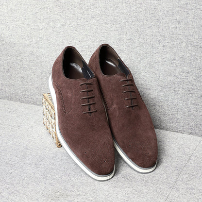 Elegant Suede Oxford Shoes