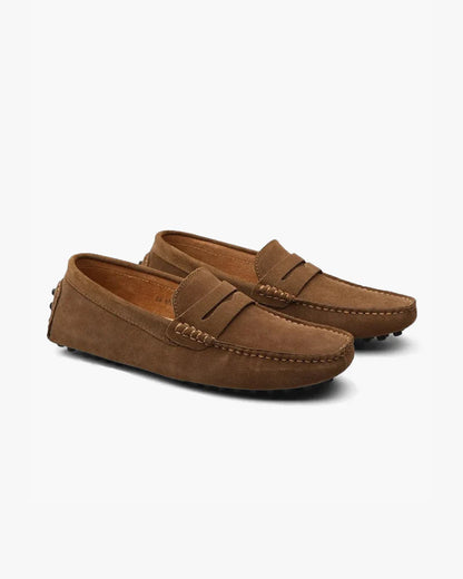 Urban Gents | Suede driver loafers