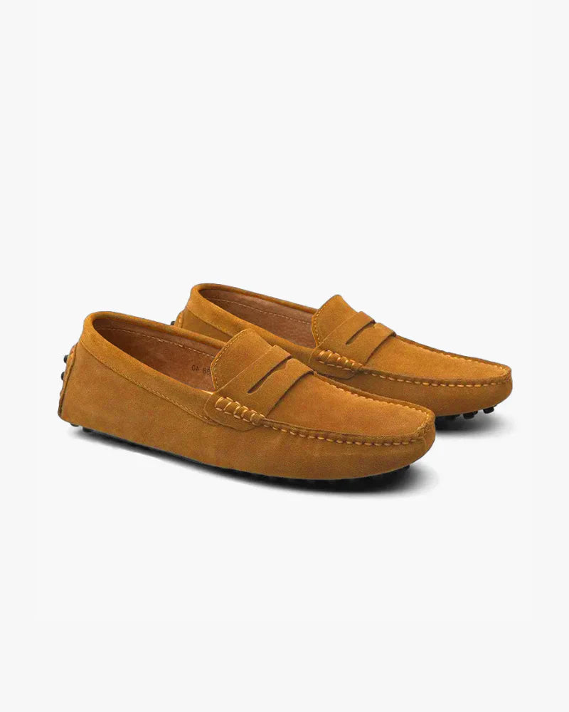 Urban Gents | Suede driver loafers