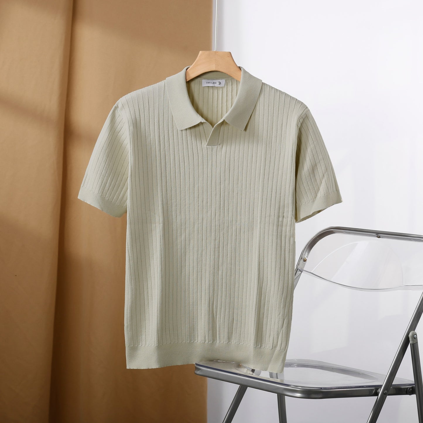 Premium Ribbed Polo Shirt