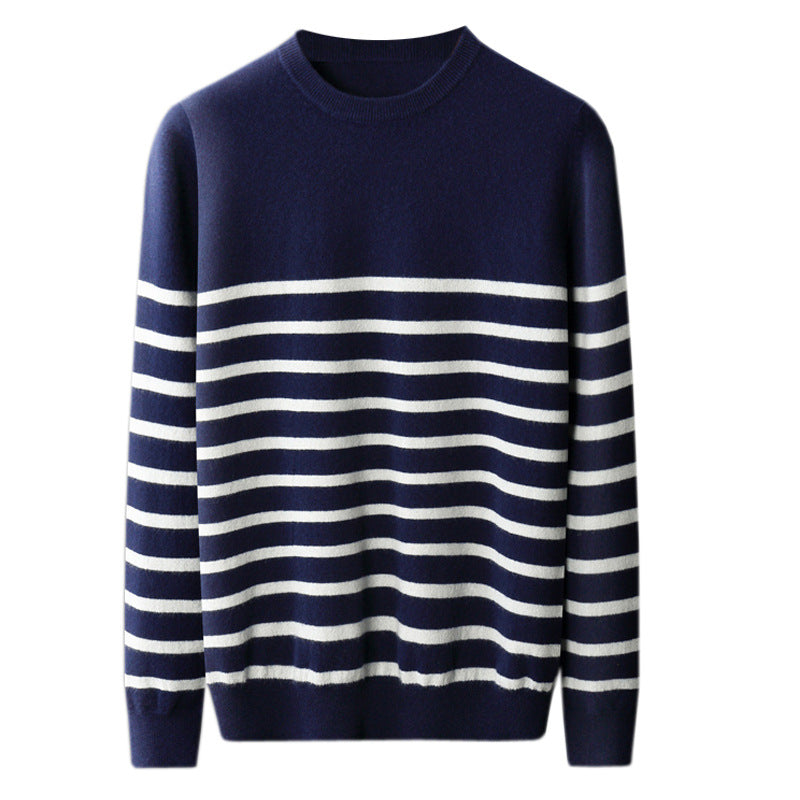 Urban Gents | Striped Round Neck Sweater