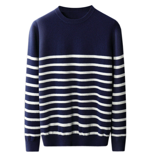 Urban Gents | Striped Round Neck Sweater