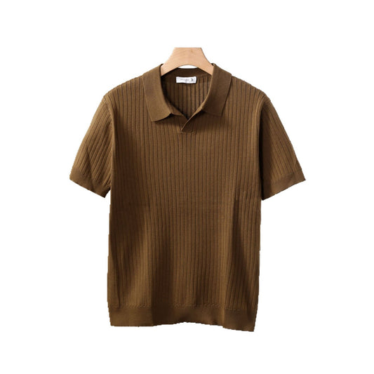 Premium Ribbed Polo Shirt
