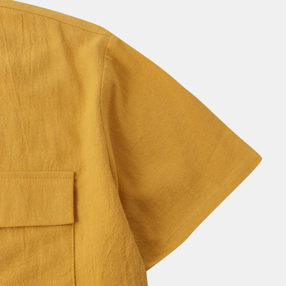 Urban Gents | Relaxed Linen Short Sleeve Shirt