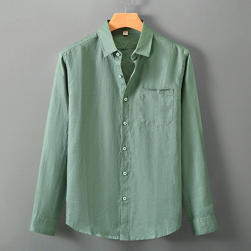 Breeze Guard Linen Shirt