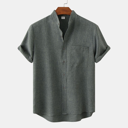 Cotton Linen Summer Shirt
