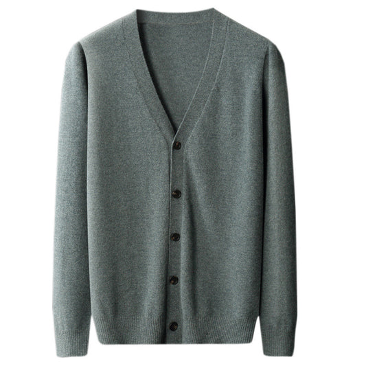 Urban Gents | V-Neck Wool Cardigan