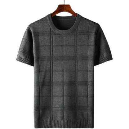 Urban Gents | Short sleeve knit sweater