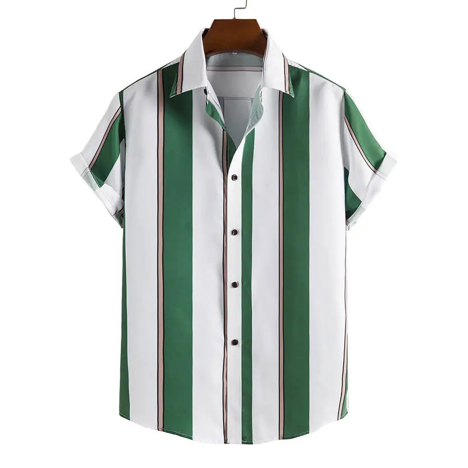 Men's Casual Striped Shirt