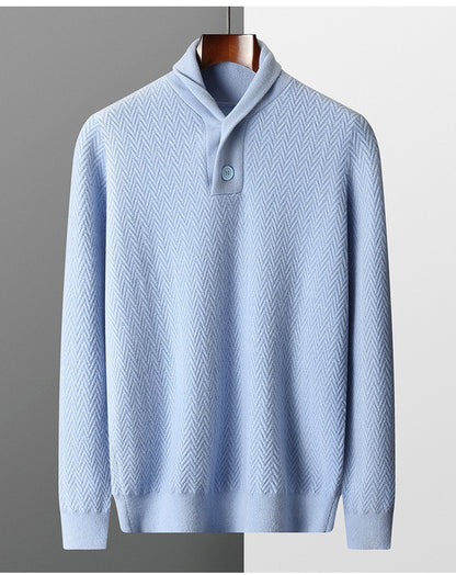 Urban Gents | Men's Cashmere Lapel Sweater