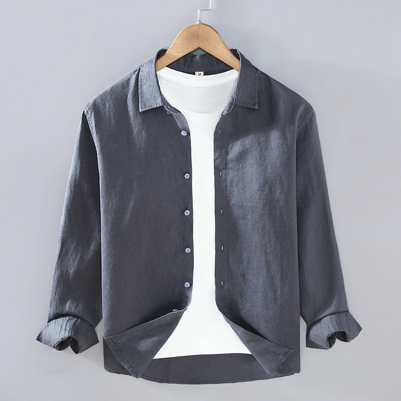 Urban Gents | Pure linen casual shirt