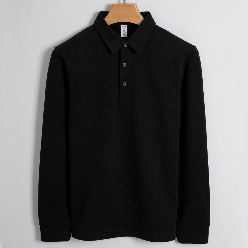 Urban Gents | Fleece Lined Warm Polo Shirt
