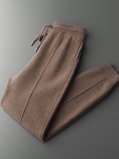 Urban Gents | Men's Wool Straight-Leg Pants