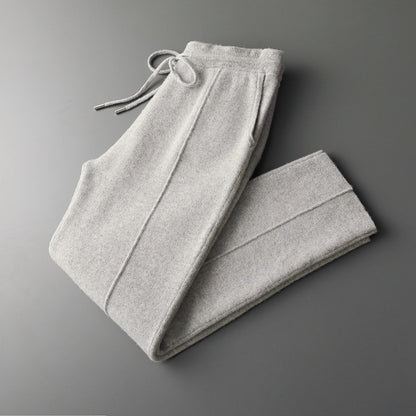 Urban Gents | Men's Wool Straight-Leg Pants