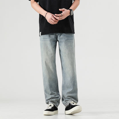 Urban Gents | Washed Vintage Wide-Leg Trousers