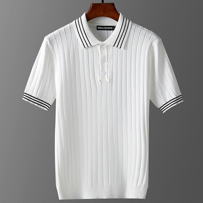 Urban Gents | Ice Silk Knit Polo