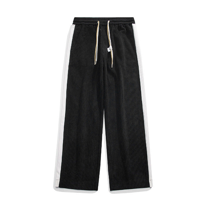 Urban Gents | Loose Corduroy Straight Pants