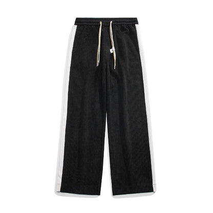 Urban Gents | Loose Corduroy Straight Pants