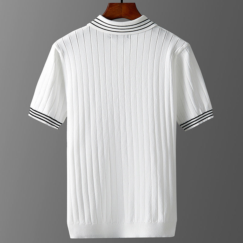 Urban Gents | Ice Silk Knit Polo