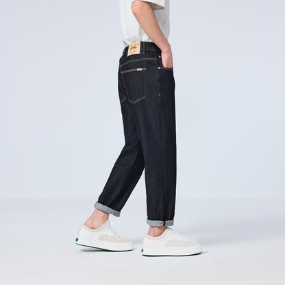 Urban Gents | Loose Straight Cropped Jeans