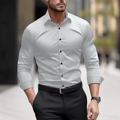 Urban Gents | Long Sleeved Business Casual Shirt