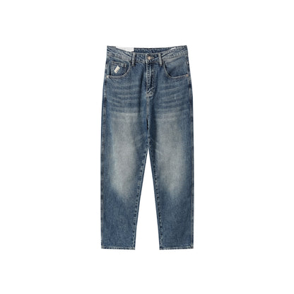 Urban Gents | Straight-Leg Washed Jeans