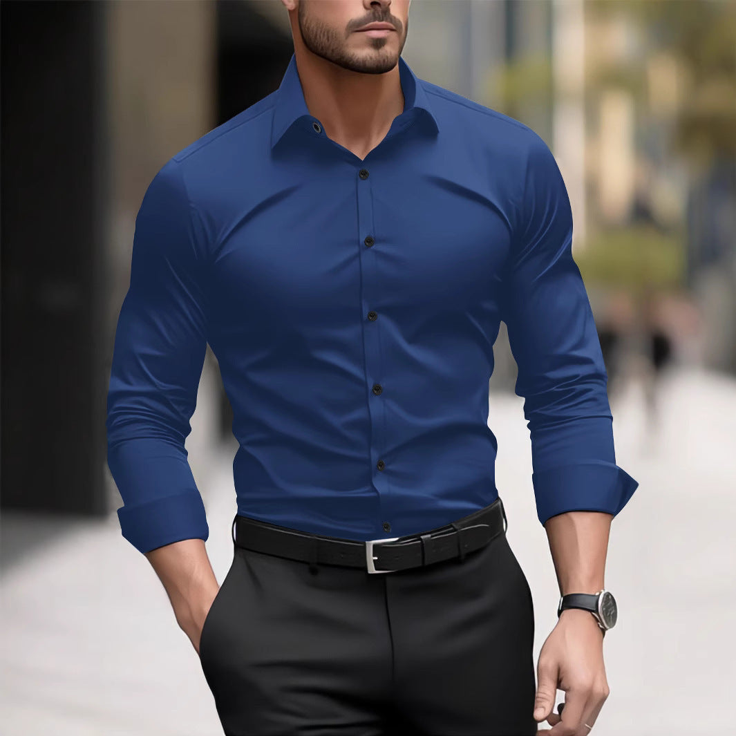 Urban Gents | Long Sleeved Business Casual Shirt