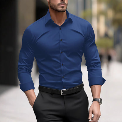 Urban Gents | Long Sleeved Business Casual Shirt