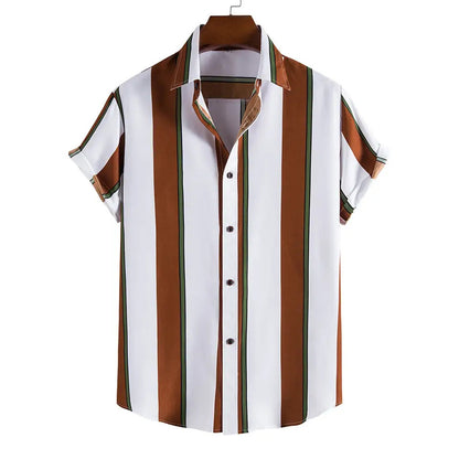 Men's Casual Striped Shirt