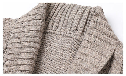 Urban Gents | Knitted jacquard jacket