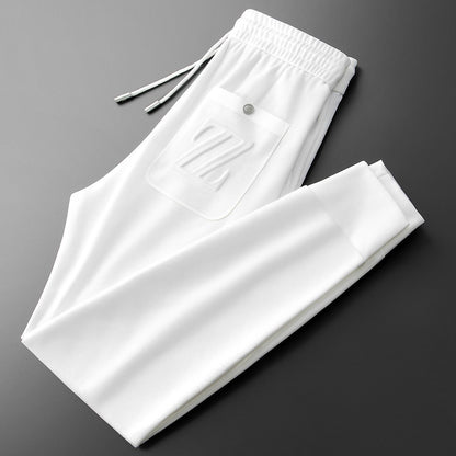 Urban Gents | Embroidered Sports Casual Pants