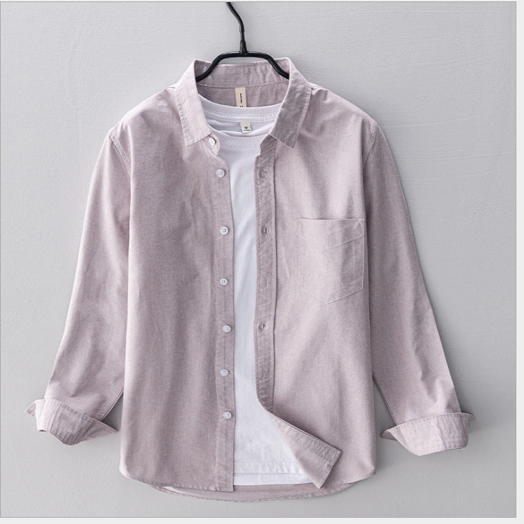 Urban Gents | Oxford Cotton Long Sleeve Shirt