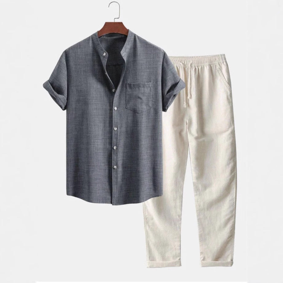 Urban Gents | Short Sleeved Shirt & Pant set