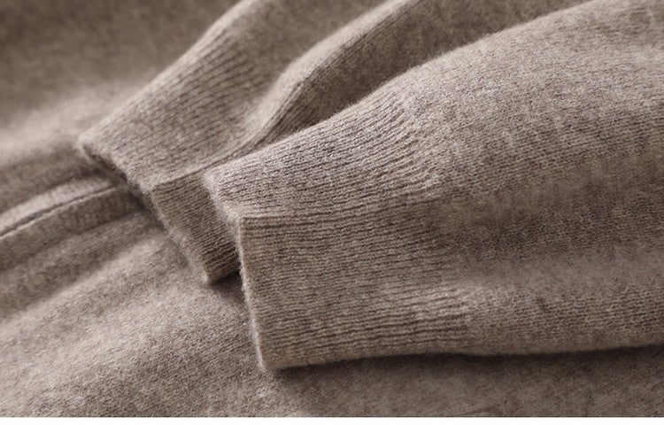 Urban Gents | Cashmere Zipper Sweater Coat