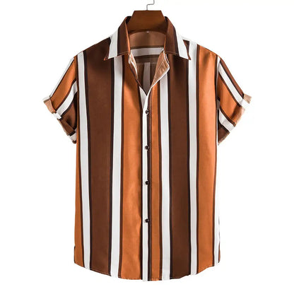 Men's Casual Striped Shirt