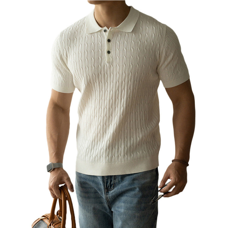 Urban Gents | Textured knit polo