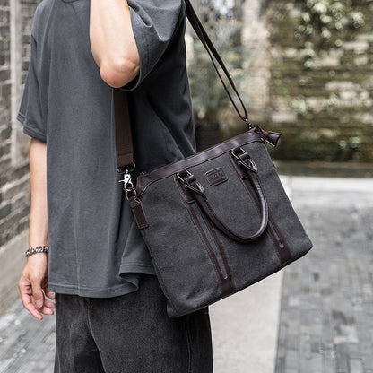 Urban Gents | Men’s Canvas Business Messenger Bag