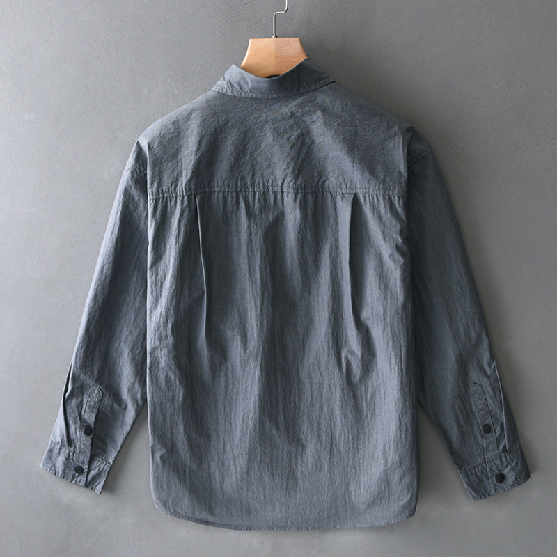 Urban Gents | Cotton Casual Long-Sleeve Shirt