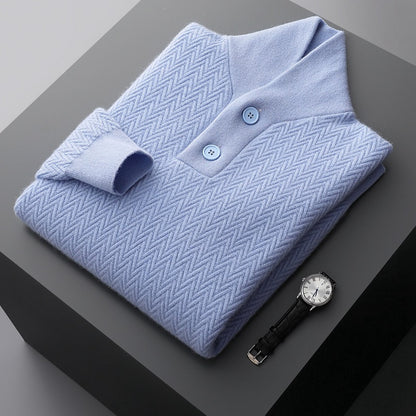 Urban Gents | Men's Cashmere Lapel Sweater