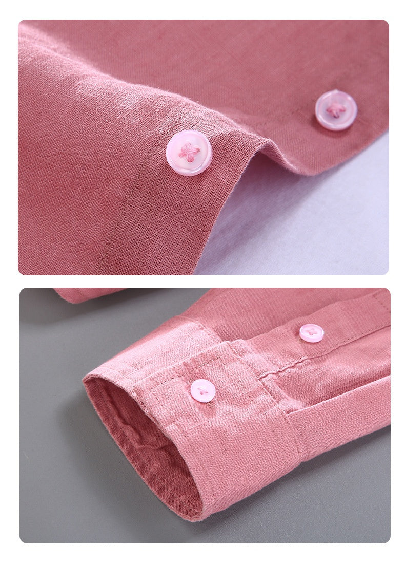 Urban Gents | Pure linen casual shirt