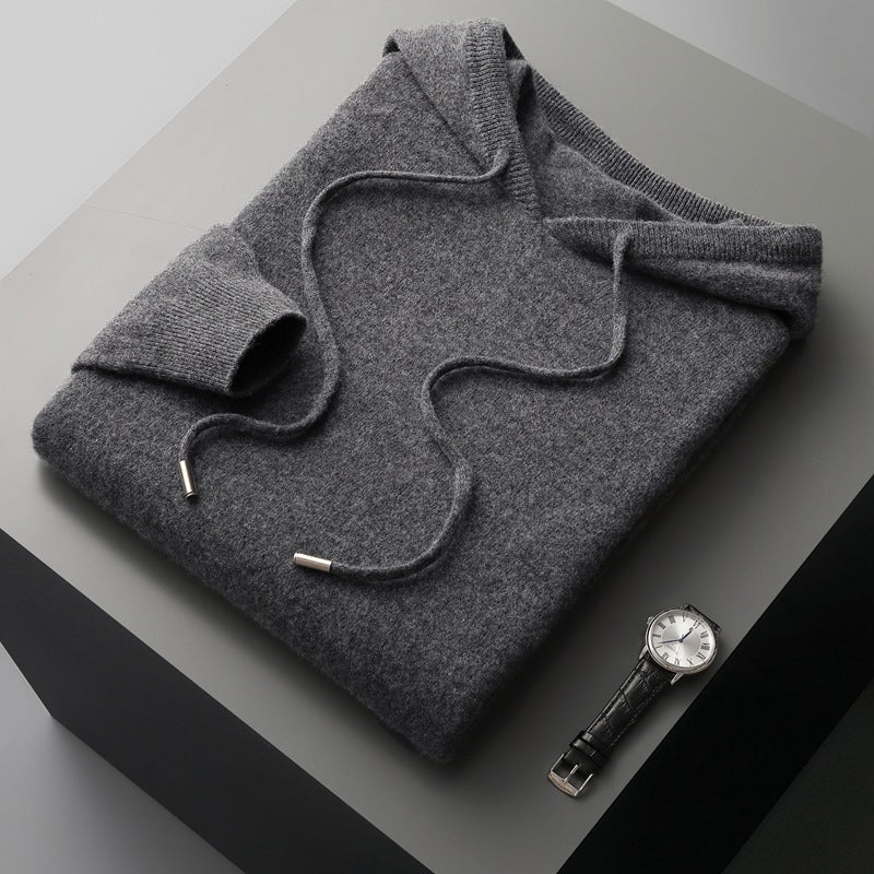 Urban Gents Cozy Knit Hoodie